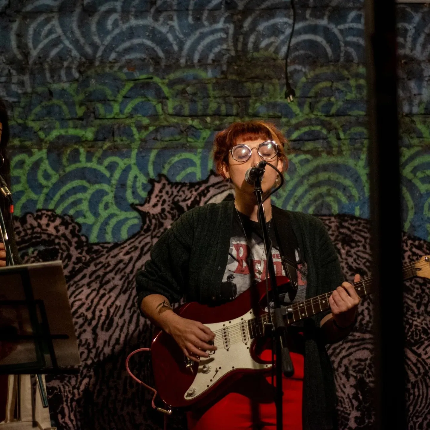 Ire paz tocando y cantando